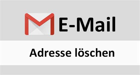 e-mail-adresse löschen
